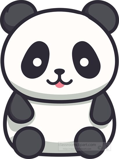 baby panda cliparts