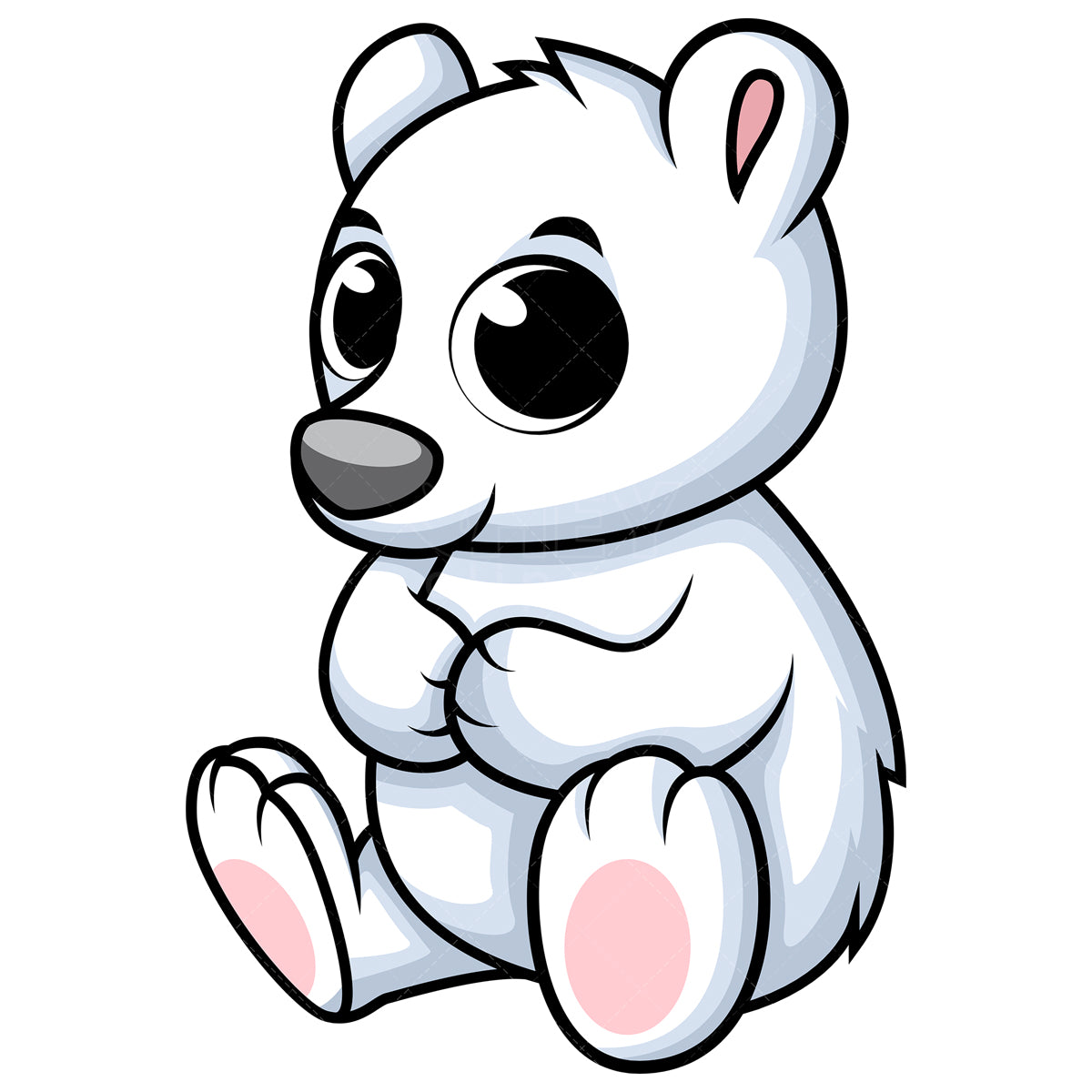 baby polar bear cartoon