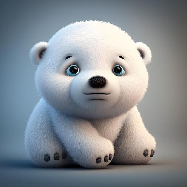 baby polar bear cartoon