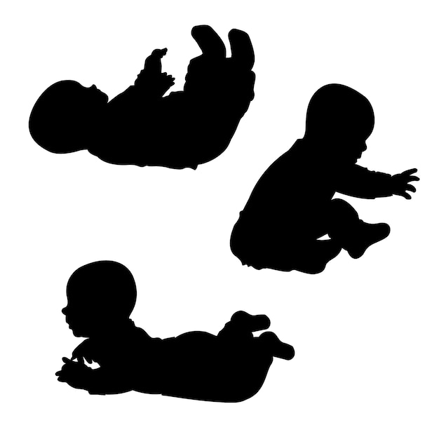 baby silhouette