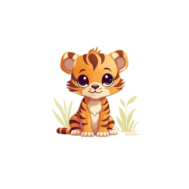 Baby Tiger Bilder - Kostenloser Download auf clipart library