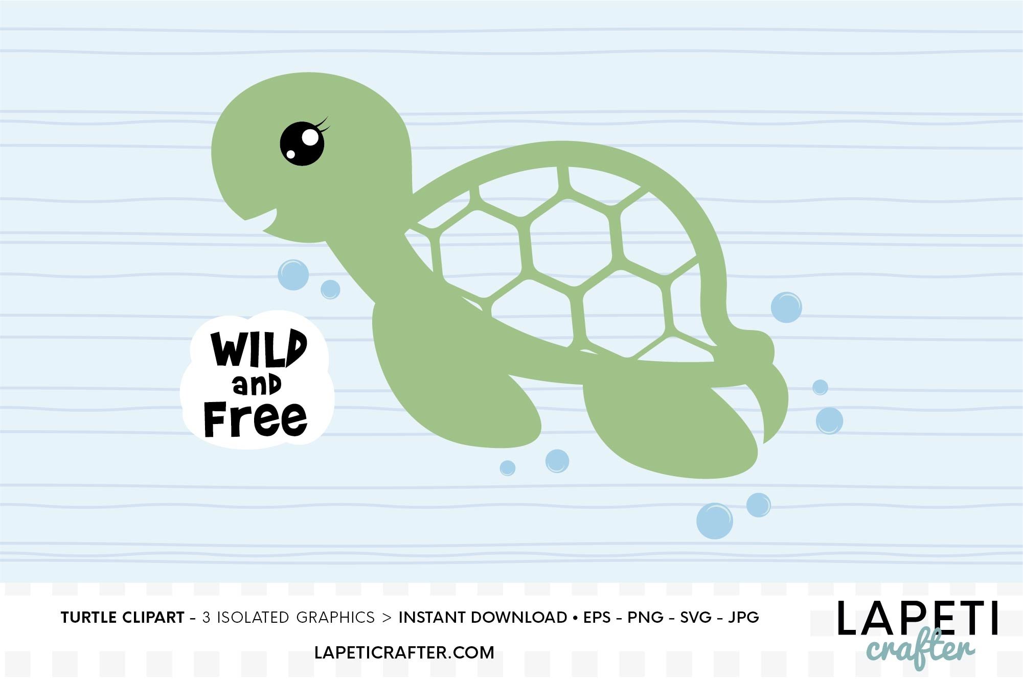 baby turtle clipart