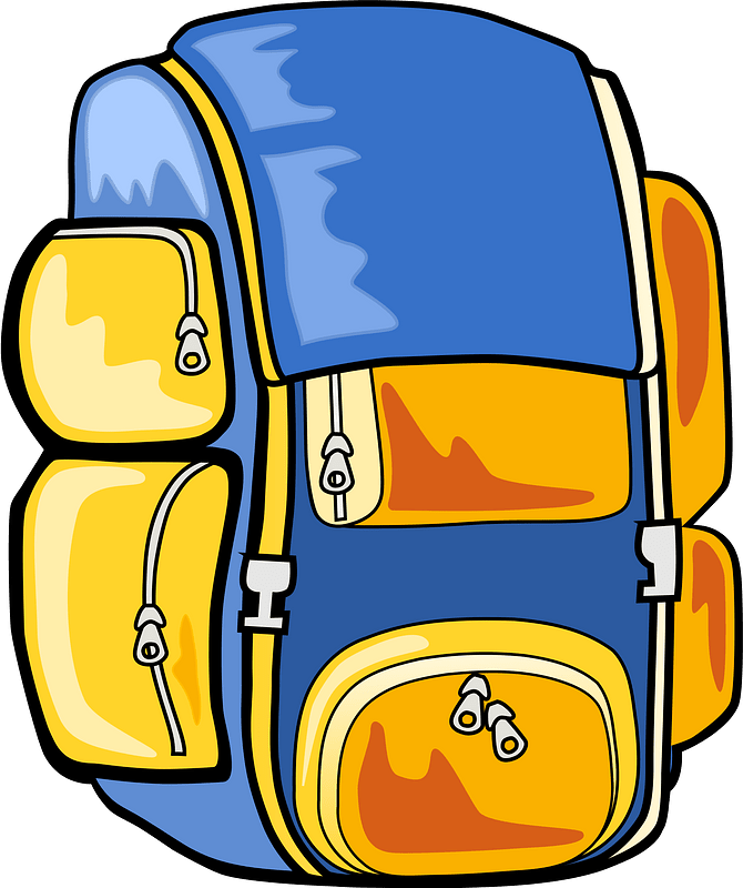 Backpack - Free vector clipart images on clipart library.com