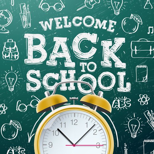 Back to school background graphics vector 03 Free Vector Download ...