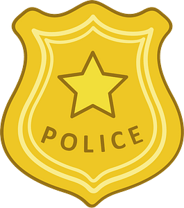 Police badge - Free vector clipart images on clipart library.com