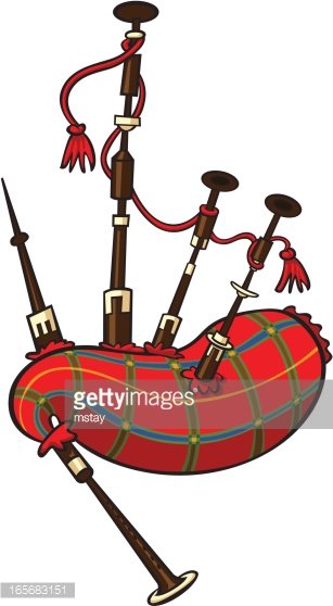 bagpipes cliparts