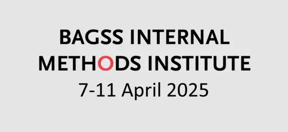 BAMBERG GRADUATE SCHOOL OF SOCIAL SCIENCES