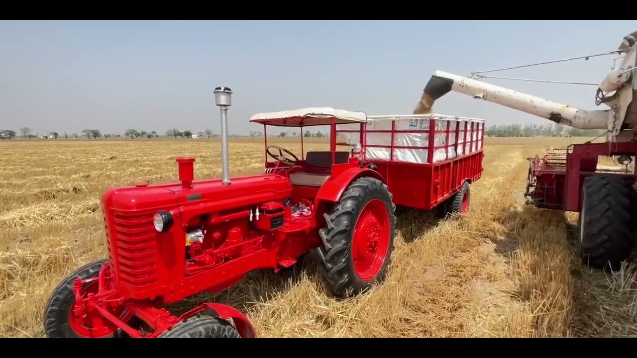 Bailars Tractor video 2022 crop cutting vlog Part-2 - YouTube