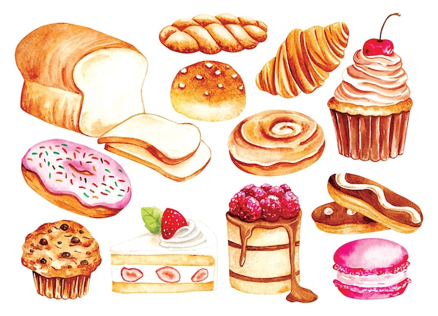 baked goods clipart