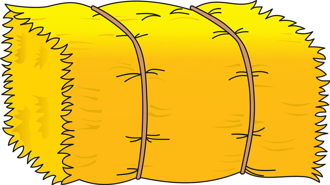 baling hay cliparts