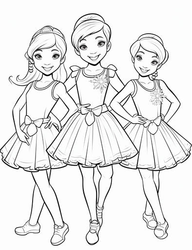 ballerina coloring pictures