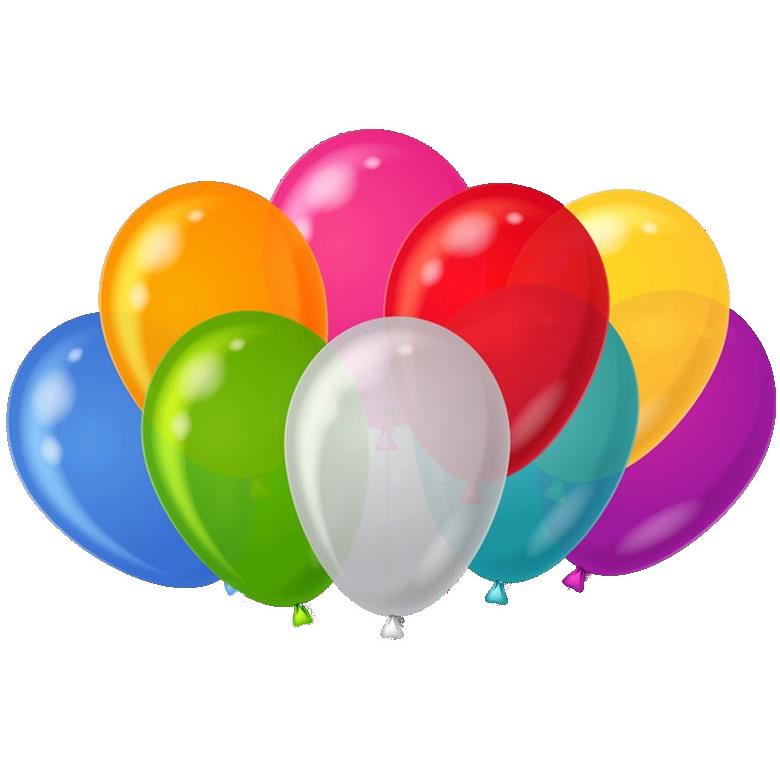 12 Stück Luftballons Luftballon bunte Farben Ballons Ballon ...
