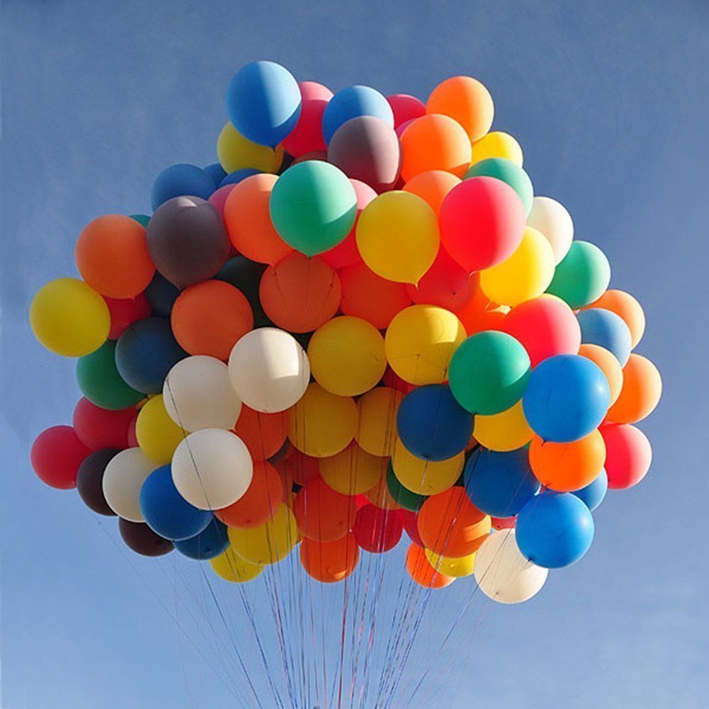 Großhandel Groß Schlicht Luftballons Balon Helium Ballon Qualität Geburtstag