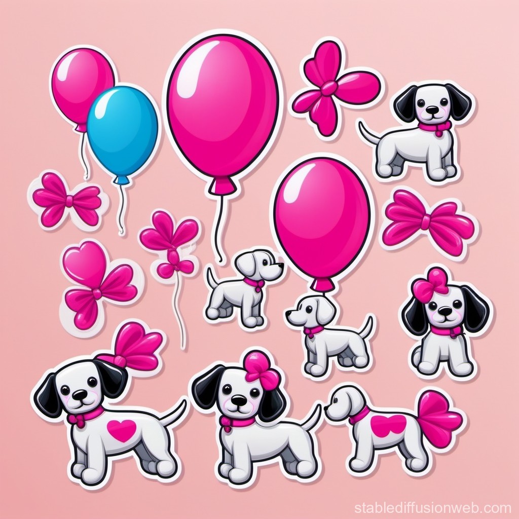 balloon dog cliparts 2024
