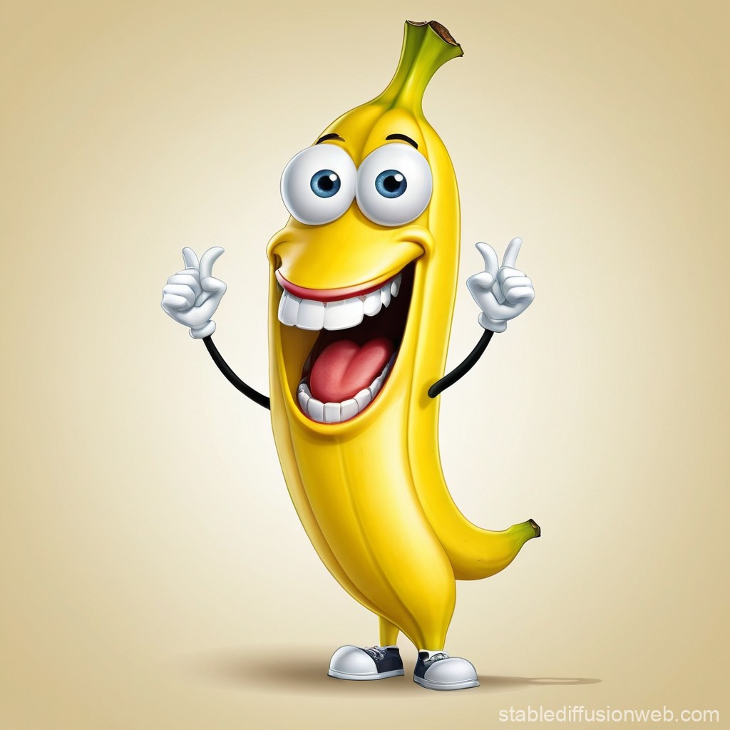 banana cartoon cliparts 2024