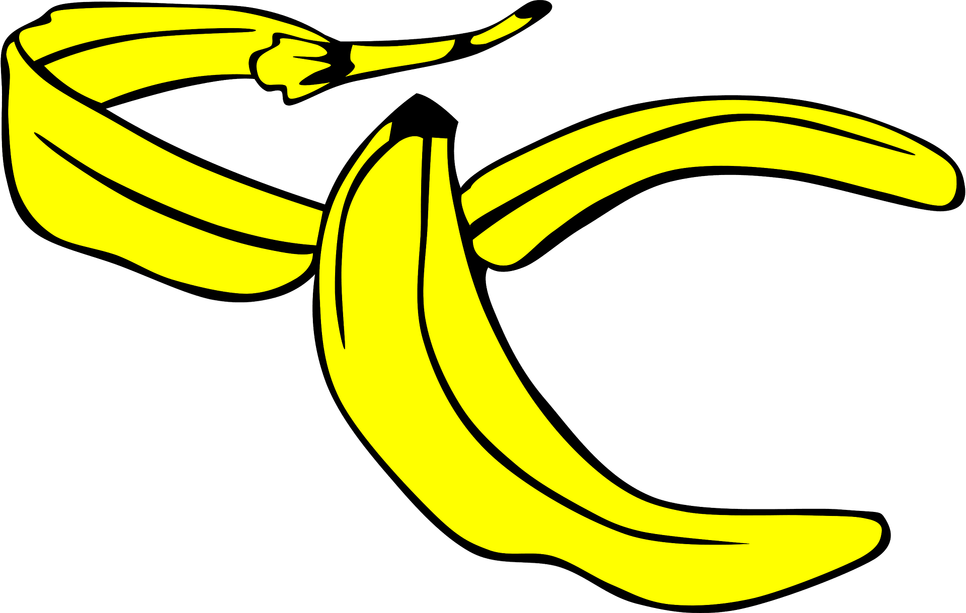 banana peel cliparts