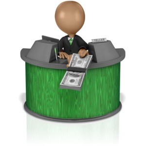 Bank Teller | Great PowerPoint ClipArt for Presentations ...