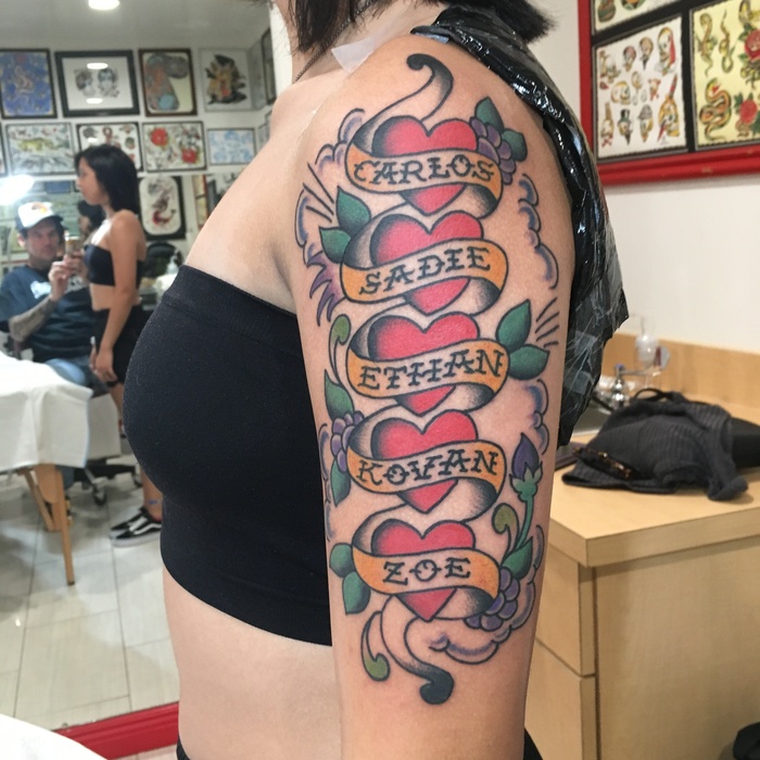 banner tattoo
