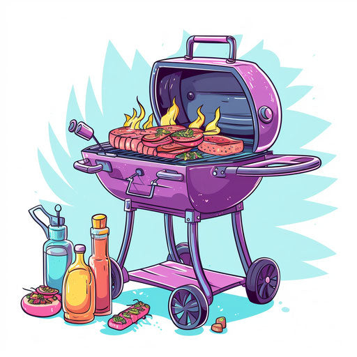Bbq - Clipart-Grafik im Vektorformat für Kreative Projekte