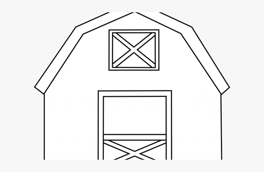barn outline cliparts