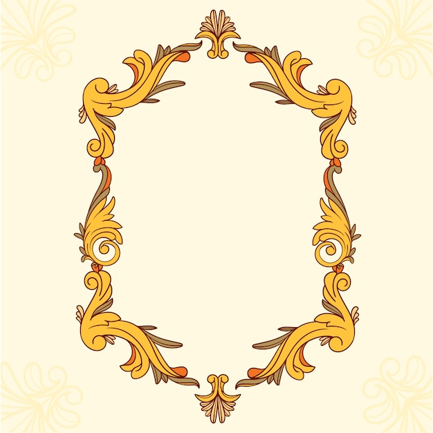 baroque frame cliparts