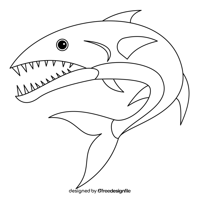 barracuda clipart 2024