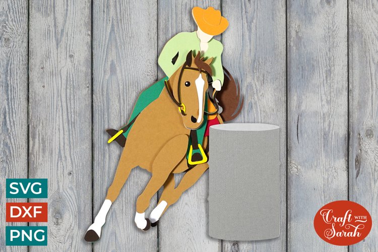 barrel racing clipart 2024