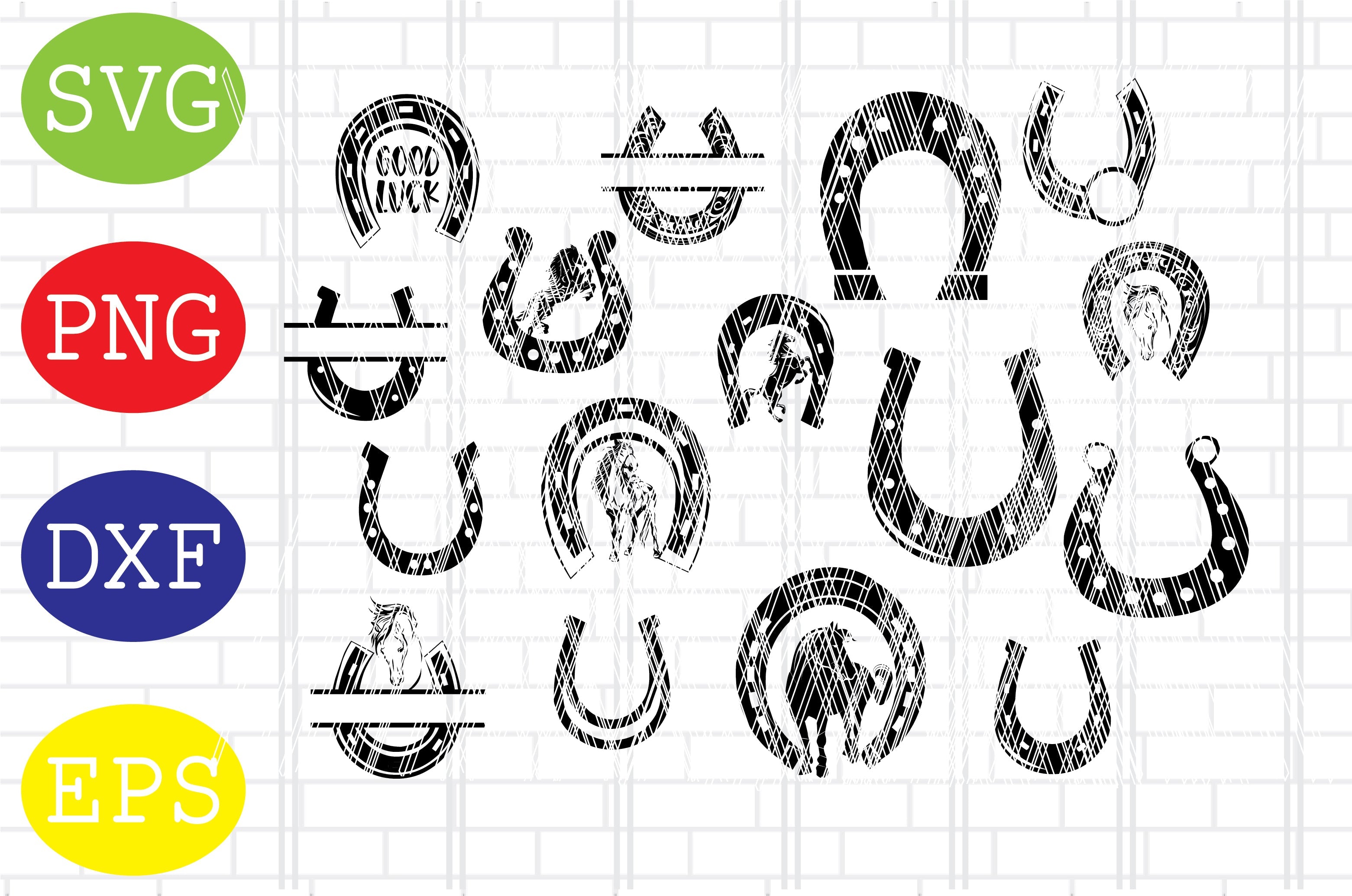baseball horseshoe cliparts