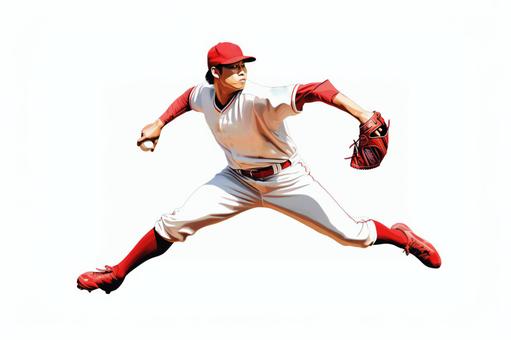 Free Vectors | Baseball player (pitcher) 4