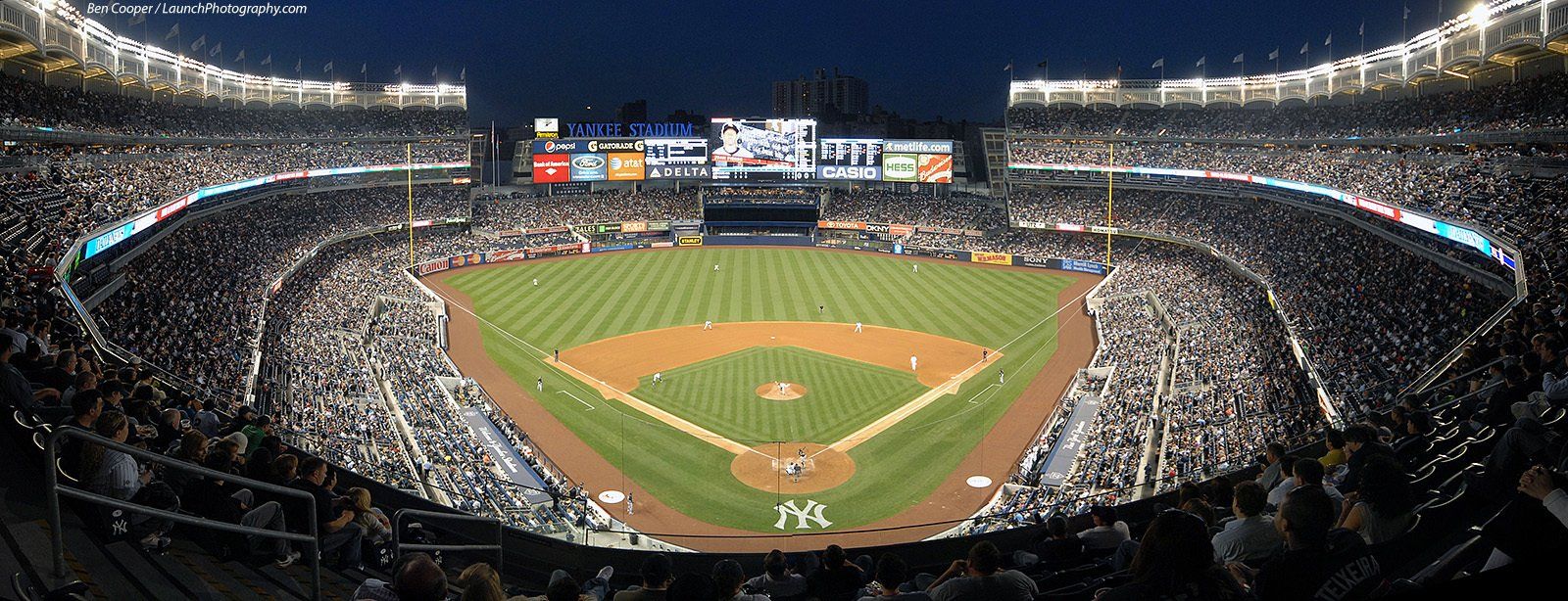 Major League Baseball ballpark &amp; stadium panoramas