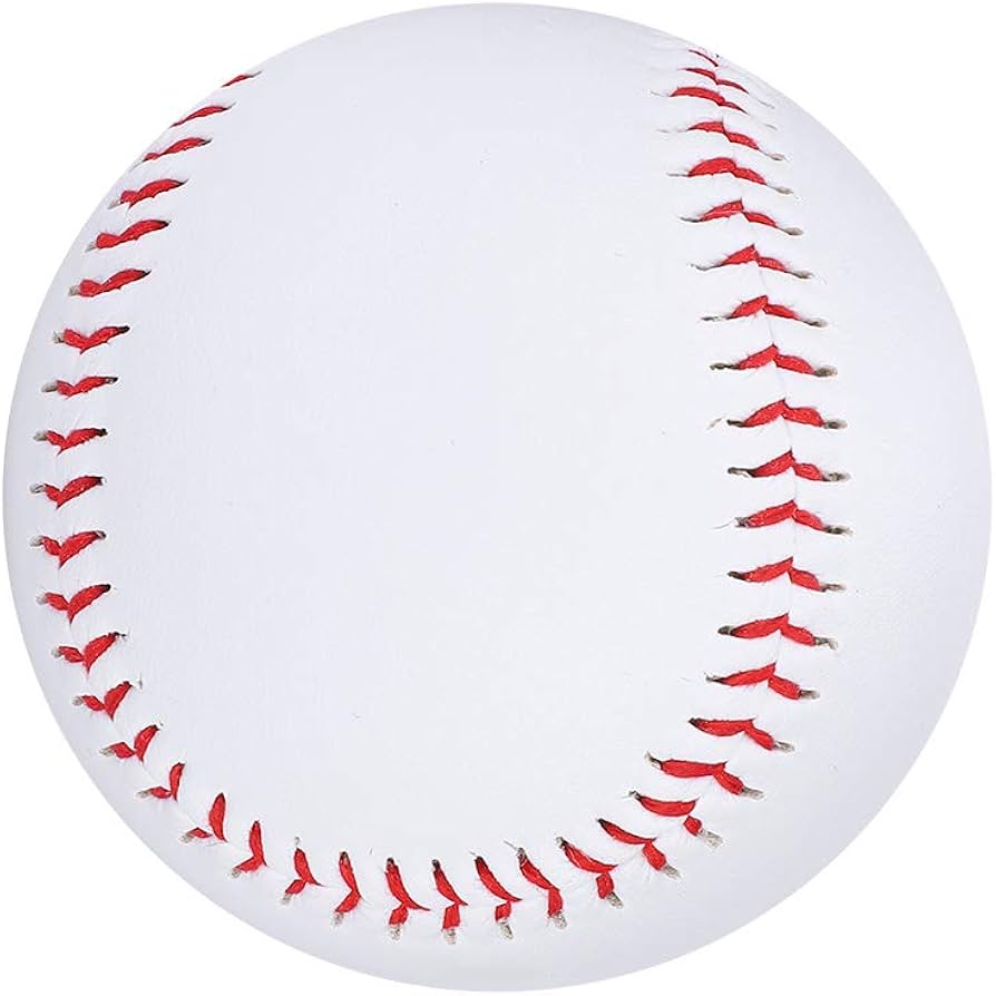 Lsaardth Baseball Softball, 7.2 cm Training Baseball Ball, Cow Skin Sports  Baseball Softballs, Baseballs, Soft Ball, Practice Soft Ball for Children,  ...