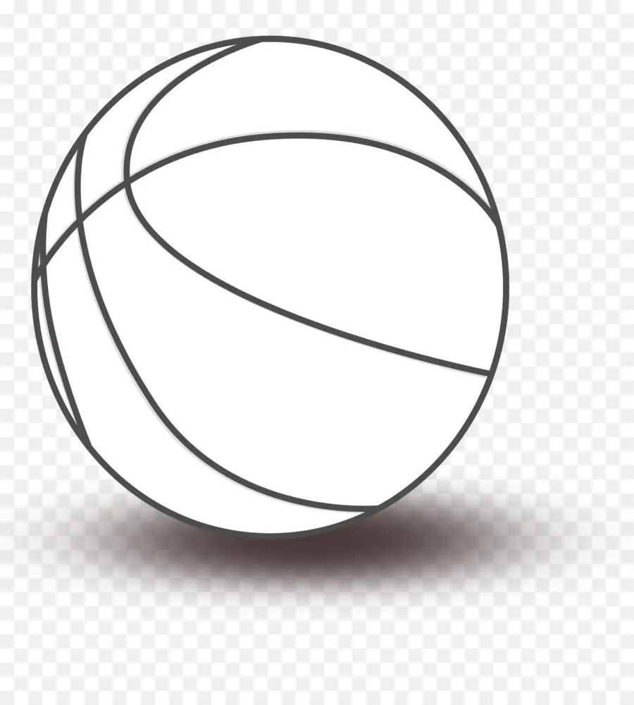 basketball black and white clipart