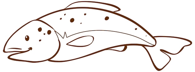 bass outline cliparts