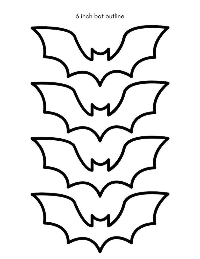 bat outlines