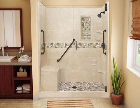 Where Should You Place Your Shower Tile Border?