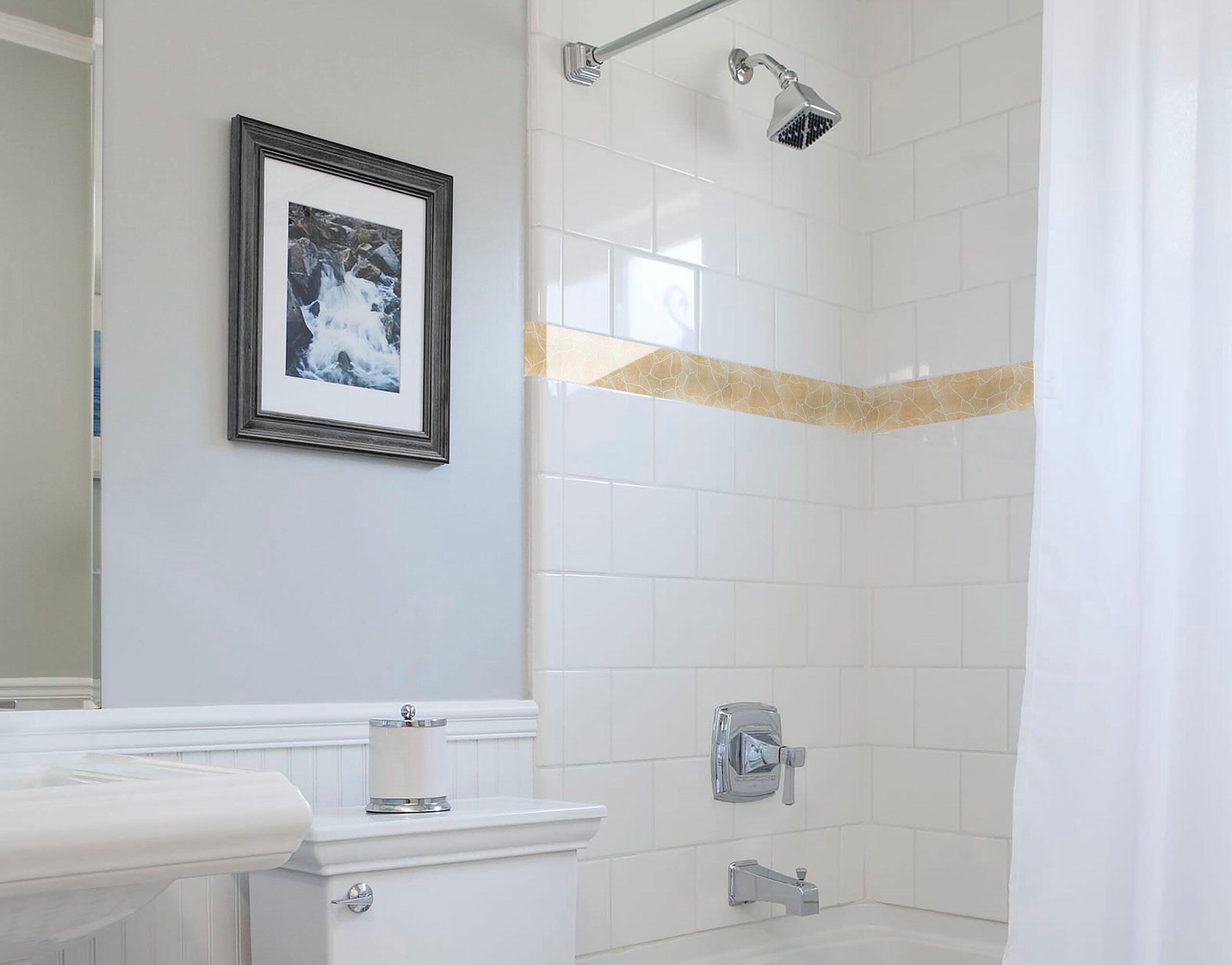 bathroom borderss