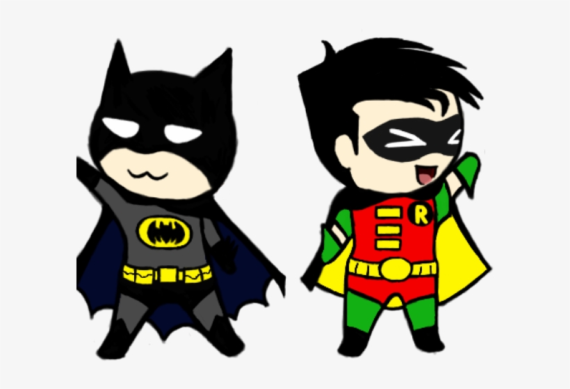 batman and robin clipart