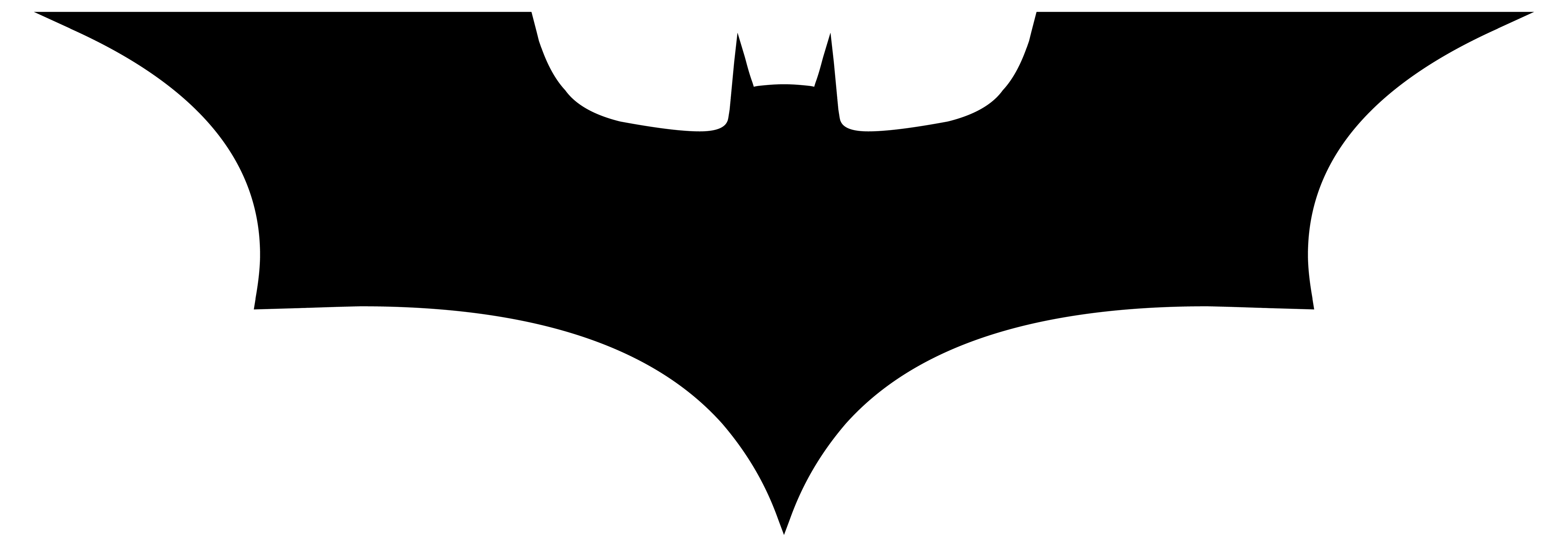 batman silhouette logo