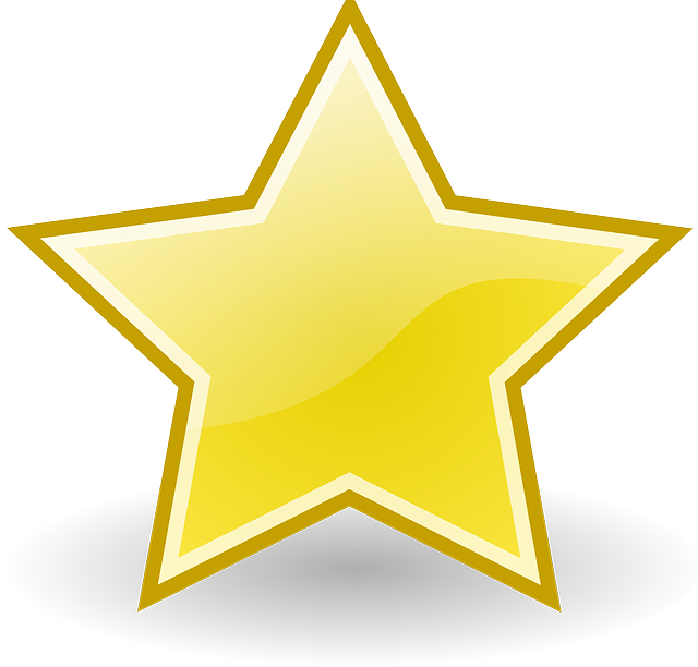 Download Star, Yellow Star, Symmetrical Star. Royalty-Free Vector ...