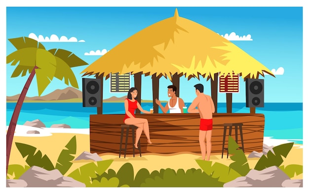 Beach Bar Bilder - Kostenloser Download auf clipart library
