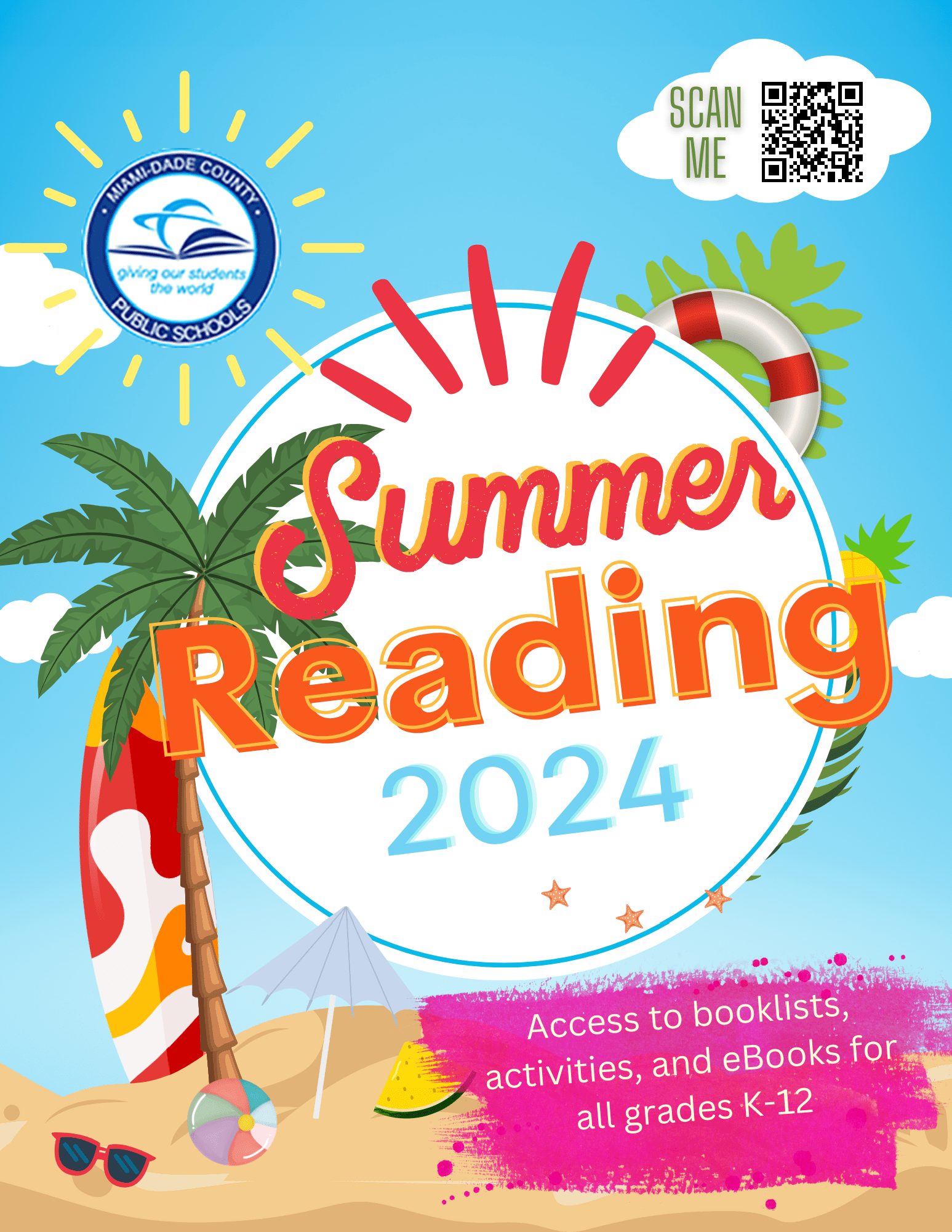 beach reading cliparts 2024