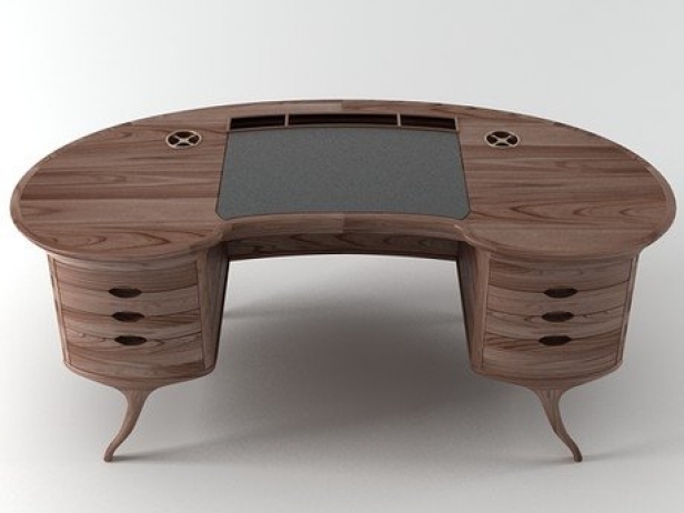 Bean Desk 3d model | Ceccotti Collezioni, Italy