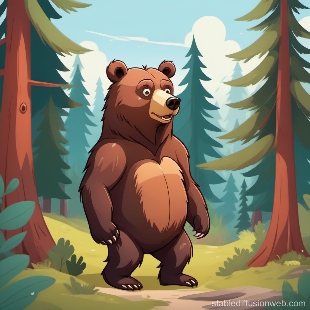 bear cartoon cliparts 2024