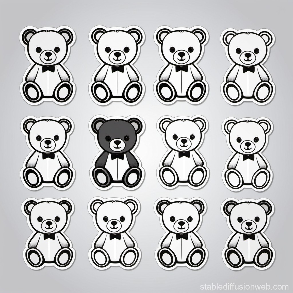 bear cliparts white 2024