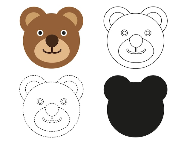 bear preschool cliparts