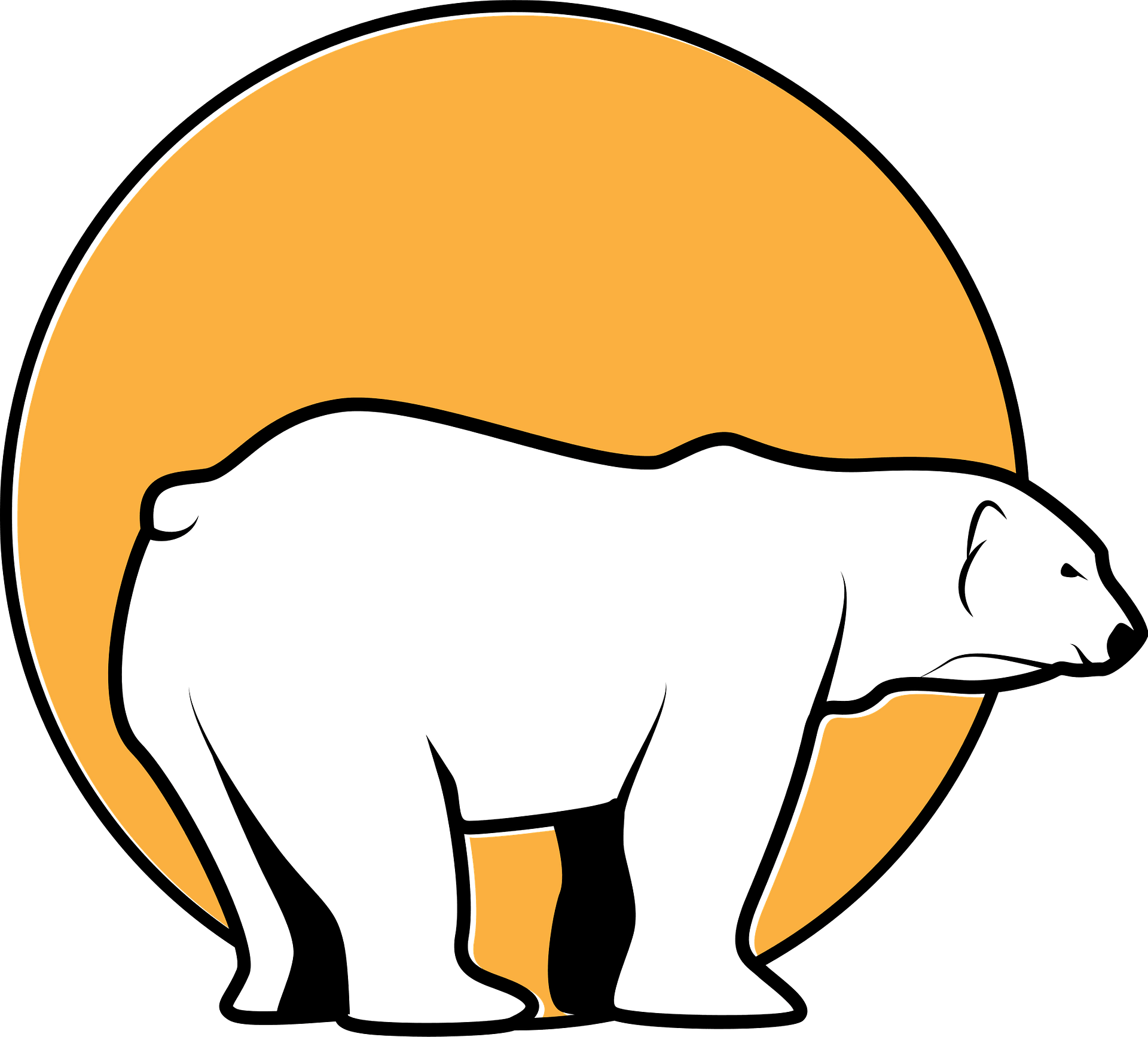 White bear - Free vector clipart images on clipart library.com