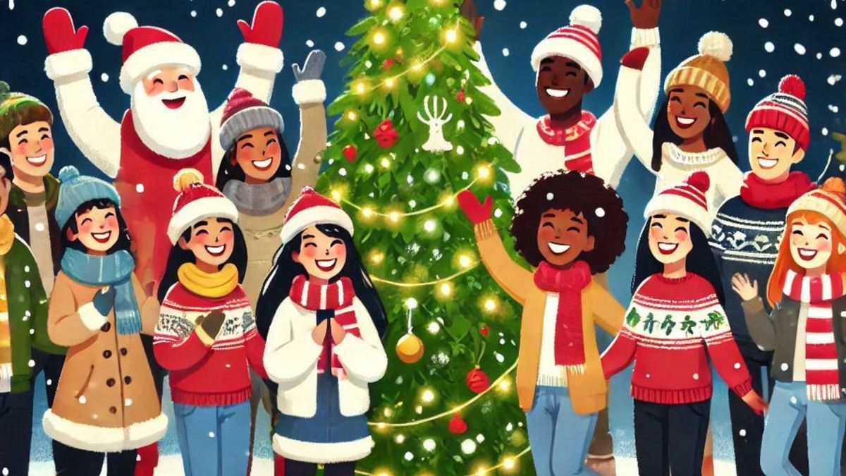 beautiful christmas cliparts 2024