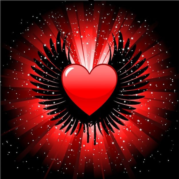 beautiful heart cliparts
