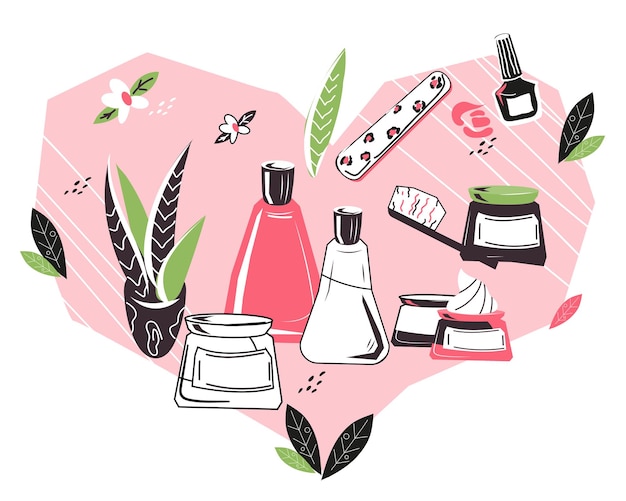 Beauty And Skin Care Cliparts Bilder - Kostenloser Download auf ...