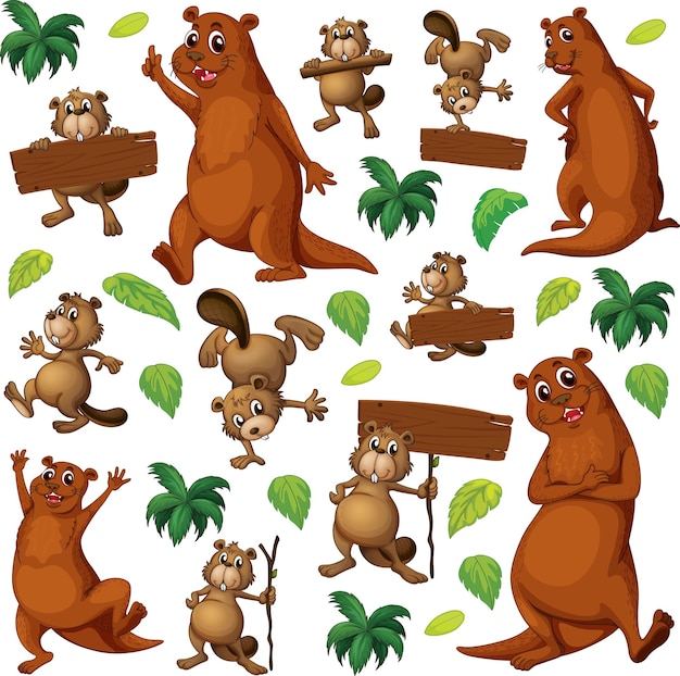 Page 6 | Beaver Tracks Images - Free Download on clipart library